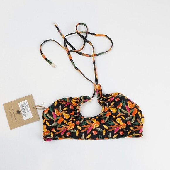 Aloe Aloe Fruit Punch Keyhole Bikini Top - Size Small - NWT - Picture 4 of 6